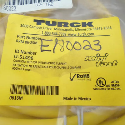 TURCK RKM 86-25M