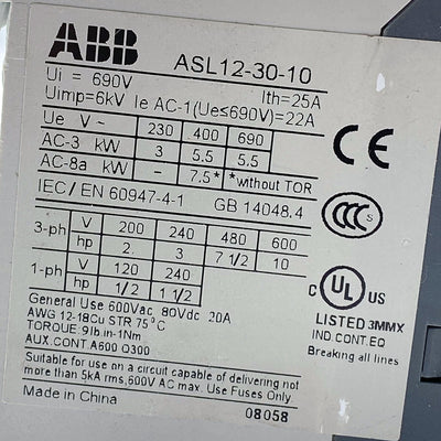 ABB ASL12-30-10