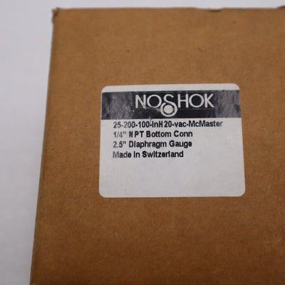 NOSHOK 25-200-100-INH2O