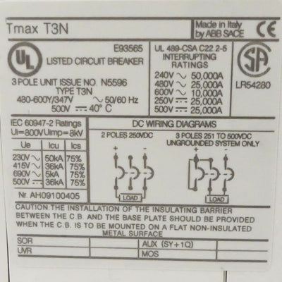 ABB TMAX T3N