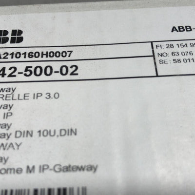 ABB 2TMA210160H0007
