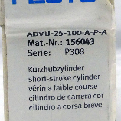 FESTO ADVU-25-100-A-P-A 156043