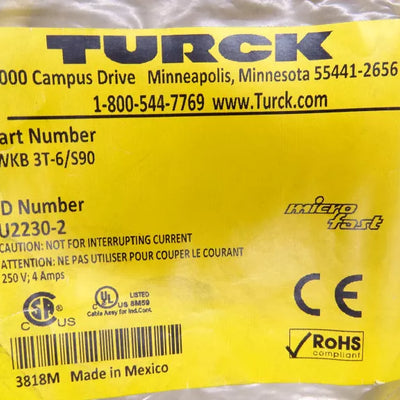 TURCK WKB 3T-6/S90