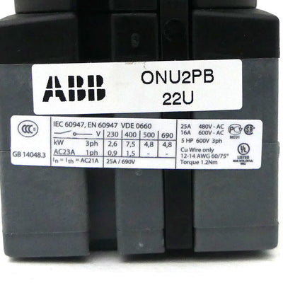 ABB ONU2PB