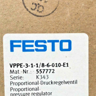 Festo VPPE-3-1-1/8-6-010-E1