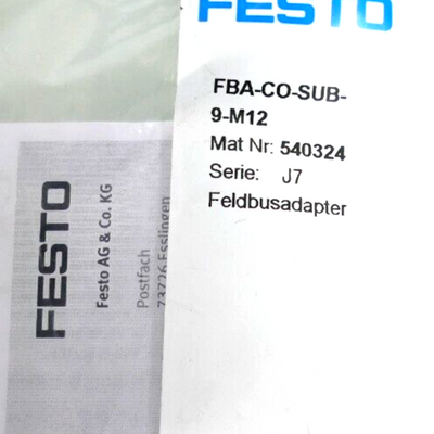 Festo FBA-CO-SUB-9-M12