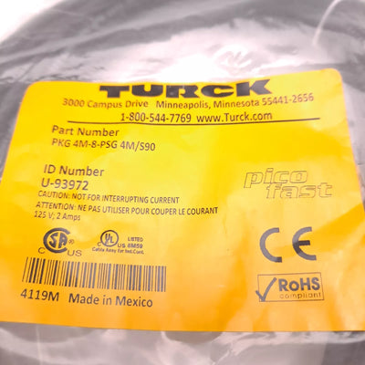 Turck PKG 4M-8-PSG 4M/S90