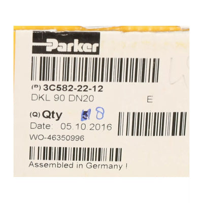 Parker 3C582-22-12