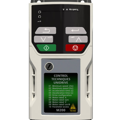 M200-01200017 A | Control Techniques M200 Series 0.25kW Drive repair service
