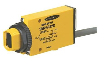 SM2A312D  Banner Diffuse Photoelectric Sensor Maximum of 380 mm Repair Service