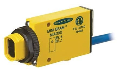 Banner Retro-reflective Photoelectric Sensor Maximum of 2 m Detection Range IP67 Block Style Repair Service